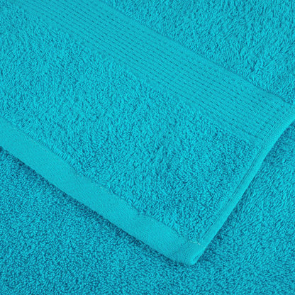Handdoeken SOLUND 2 st 600 g/m² 100x200 cm turquoise