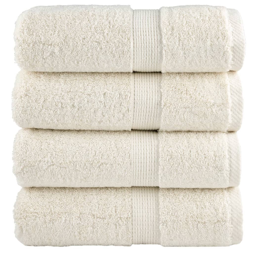 Gastendoekjes Solund 600 G/M² Kleurig Crème 4 30 x 30 cm