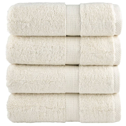 Gastendoekjes Solund 600 G/M² Kleurig Crème 4 30 x 30 cm