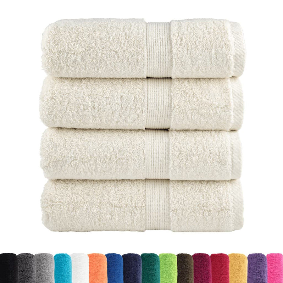 Gastendoekjes Solund 600 G/M² Kleurig Crème 4 30 x 30 cm