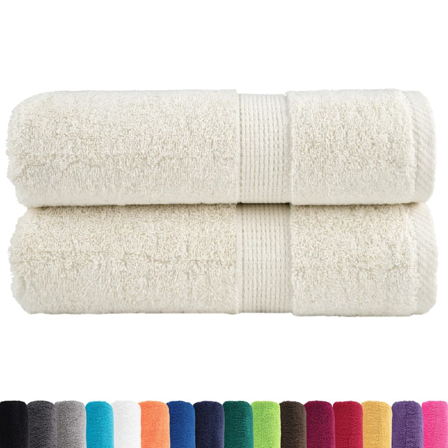 Gastendoekjes Solund 600 G/M² Kleurig Crème 2 30 x 50 cm