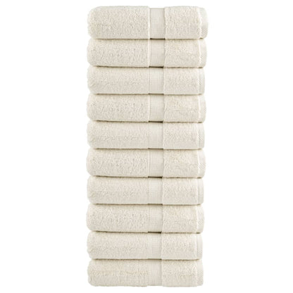 Gastendoekjes Solund 600 G/M² Kleurig Crème 10 30 x 50 cm