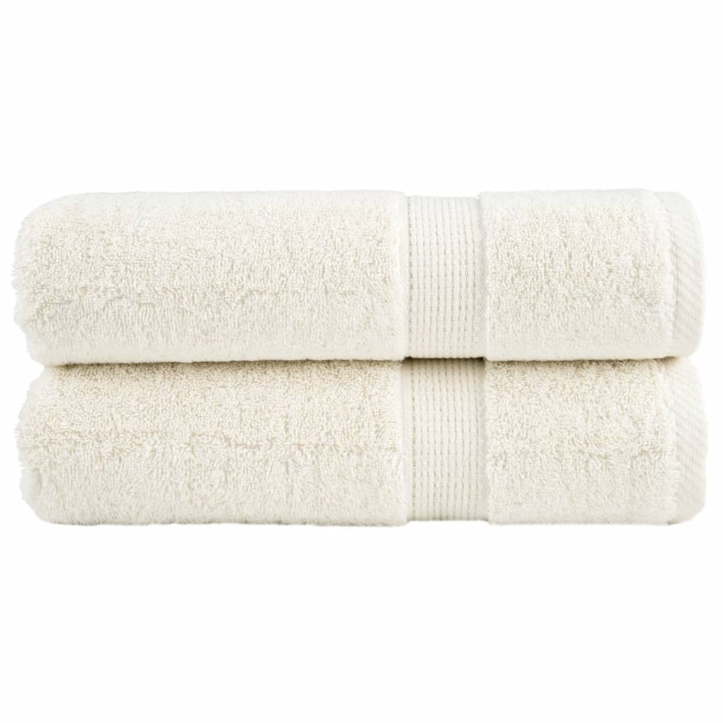 Handdoeken Solund 600 G/M² Kleurig Crème 2 50 x 100 cm