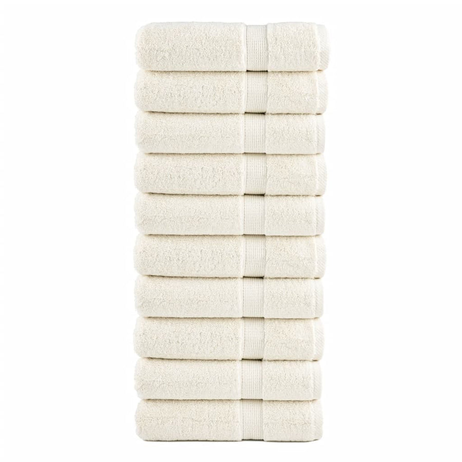 Handdoeken Solund 600 G/M² Kleurig Crème 10 50 x 100 cm