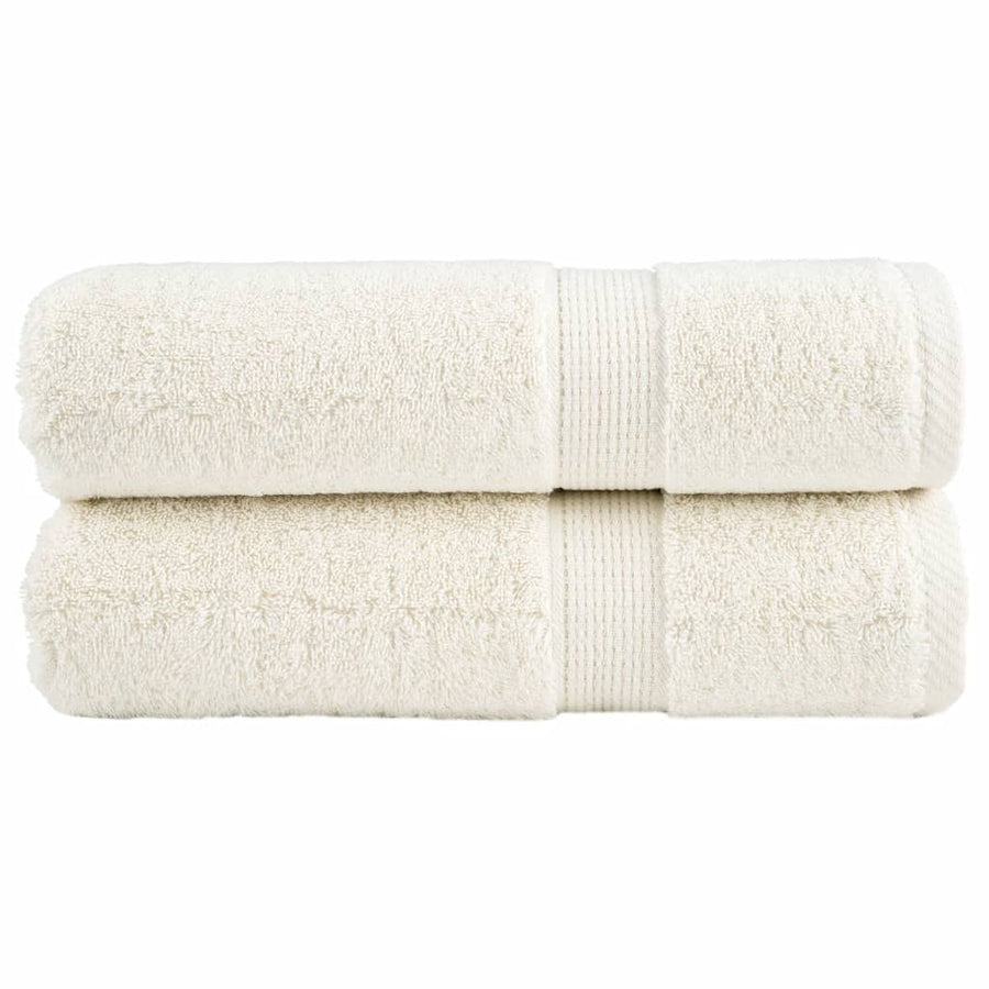 Badhanddoeken Solund 600 G/M² Crème 2 100 x 150 cm