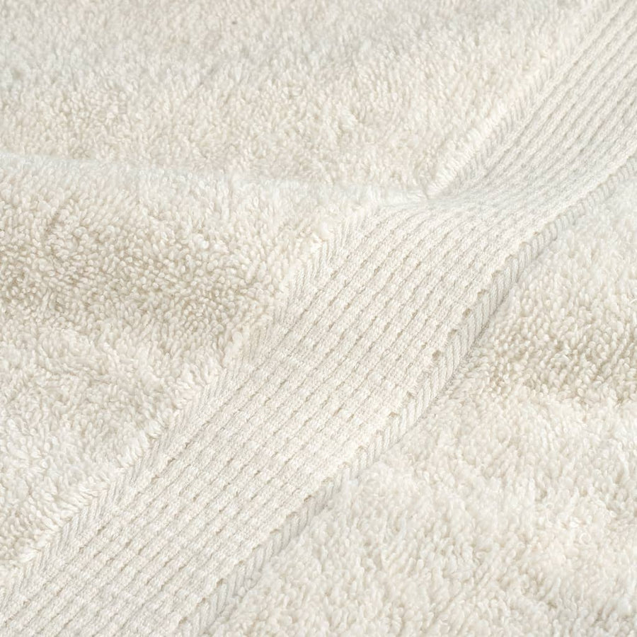 Saunadoeken 4 st 600 g/m² 80x200 cm 100% katoen crèmekleurig