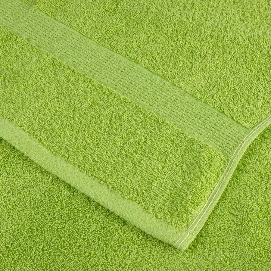 Washandjes 4 st 600 g/m² 30x30 cm 100% katoen appelgroen