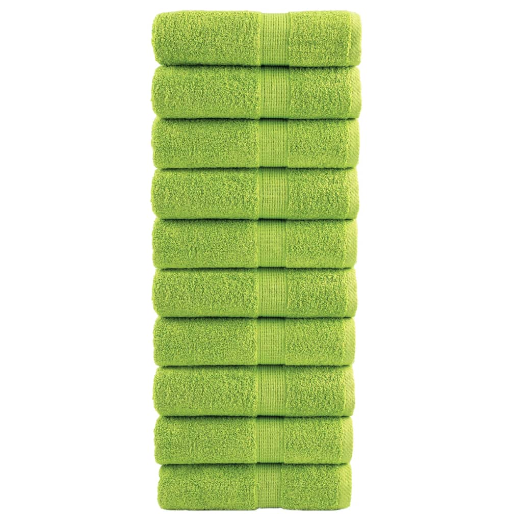 Gastendoekjes Solund 600 G/M² Appelgroen 10 30 x 50 cm