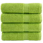 Bath towels SOLUND 4 pcs 600 gsm 70x140 cm apple green