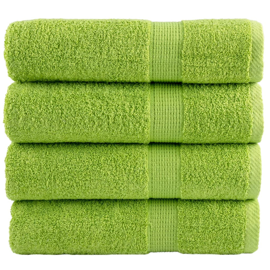 Badhanddoeken Solund 600 G/M² Appelgroen 4 70 x 140 cm