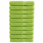 Towels SOLUND 10 pcs 600 gsm 100x200 cm apple green