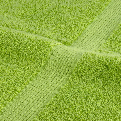 Handdoeken 10 st 600 g/m² 100x200 cm 100% katoen appelgroen