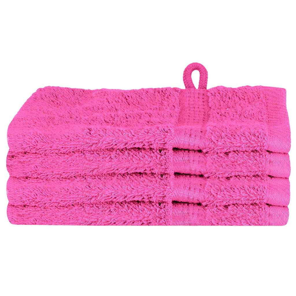 Gastendoek SOLUND 4 pcs Roze 15 x 21 cm 550 gsm