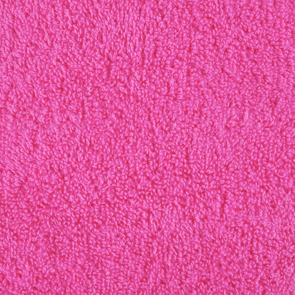 Washandjes 10 st 600 g/m² 30x30 cm 100% katoen roze