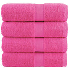 Gastendoekjes roze 4 st 30x50 cm 600 g/m²