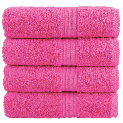 Gastendoekjes SOLUND 4 st 600 g/m² 30x50 cm roze