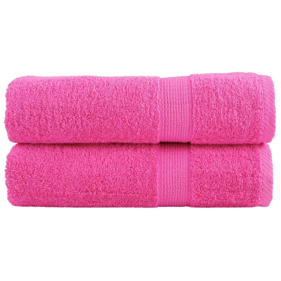 Badhanddoeken Solund 600 G/M² Roze 2 100 x 150 cm