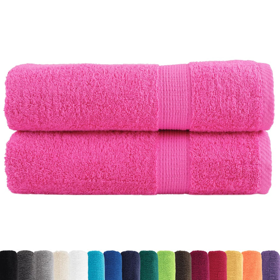 Badhanddoeken Solund 600 G/M² Roze 2 100 x 150 cm