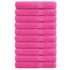 Towels SOLUND 10 pcs 600 gsm 100x200 cm pink