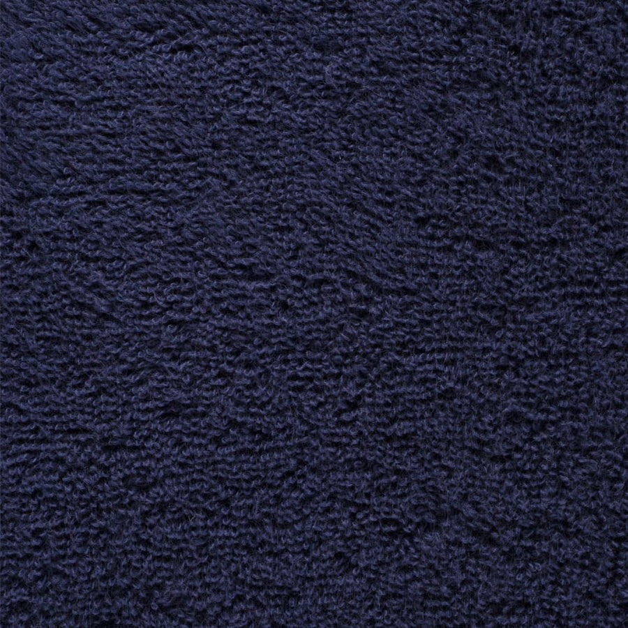 8-delige Handdoekenset 600 g/m² 100% katoen marineblauw
