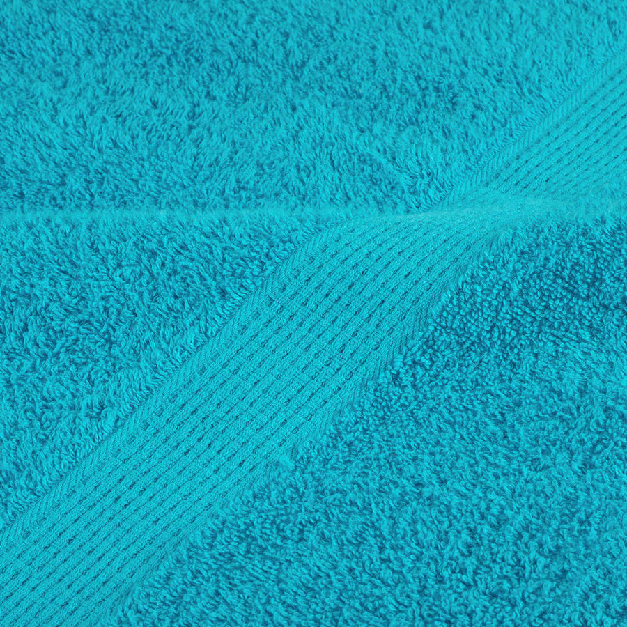 6-delige Handdoekenset SOLUND 600 g/m² turquoise