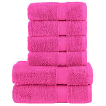 6-Delige Handdoekenset Solund 600 G/M² Roze