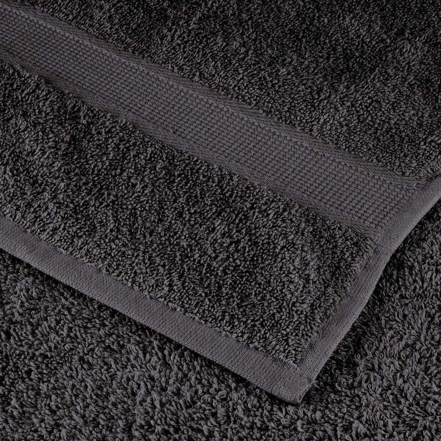 12-Delige Handdoekenset Solund 600 G/M² Kleurig Antraciet