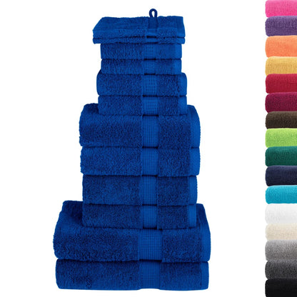 12-Delige Handdoekenset Solund 600 G/M² Blauw
