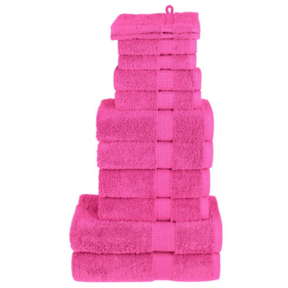 12-Delige Handdoekenset Solund 600 G/M² Roze