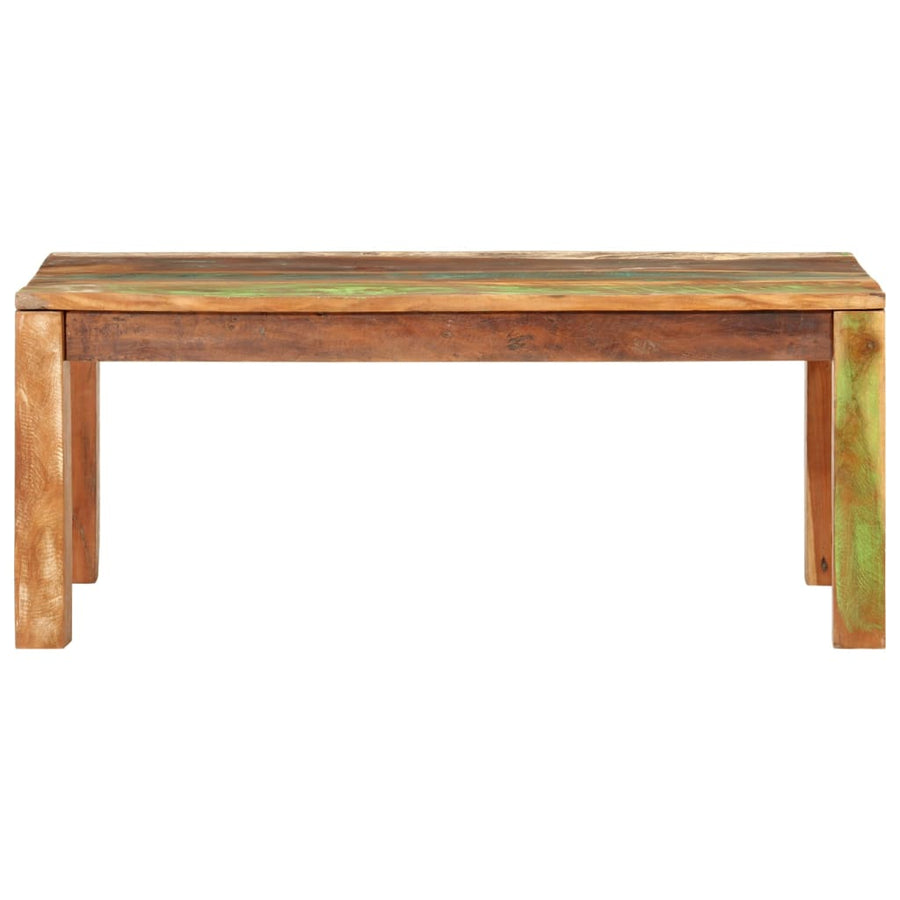 Salontafel 100X55X40 Cm Massief Gerecycled Acaciahout
