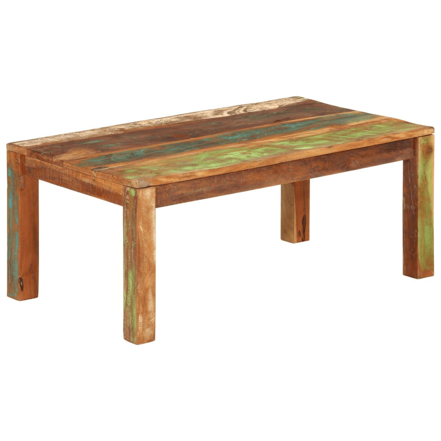 Salontafel 100X55X40 Cm Massief Gerecycled Acaciahout