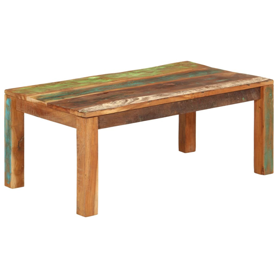 Salontafel 100X55X40 Cm Massief Gerecycled Acaciahout