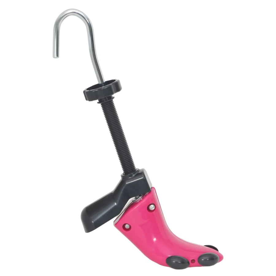 Schoenspanners met schoenlepel EU 34-40 kunststof roze