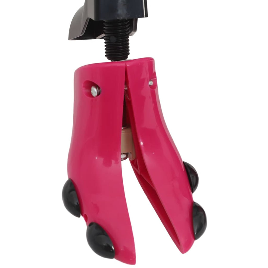 Schoenspanners met schoenlepel EU 34-40 kunststof roze