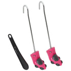 Shoe stretchers with shoehorn EU 34-40 plastic pink