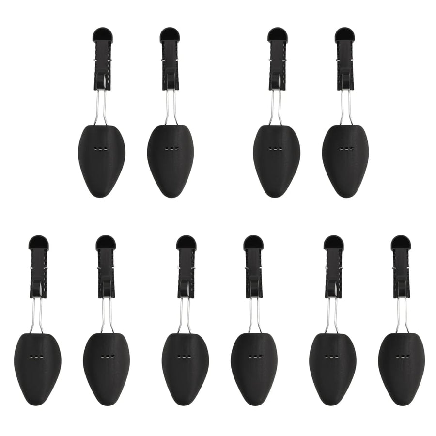 Schoenspanners 5 Paar Eu 35-38 Kunststof Zwart