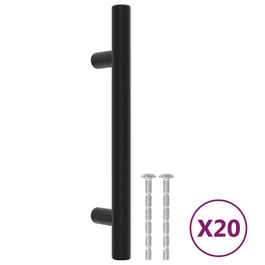 Handvatten Roestvrij Staal 20 96 mm Zwart