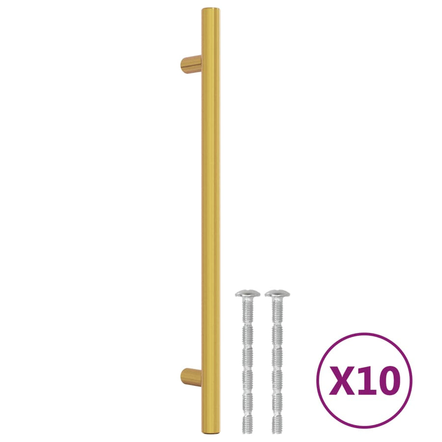 Handvatten Roestvrij Staal Kleurig 10 192 mm Goud