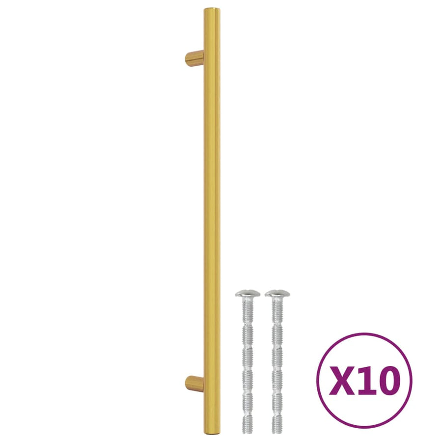 Handvatten Roestvrij Staal Kleurig 10 224 mm Goud