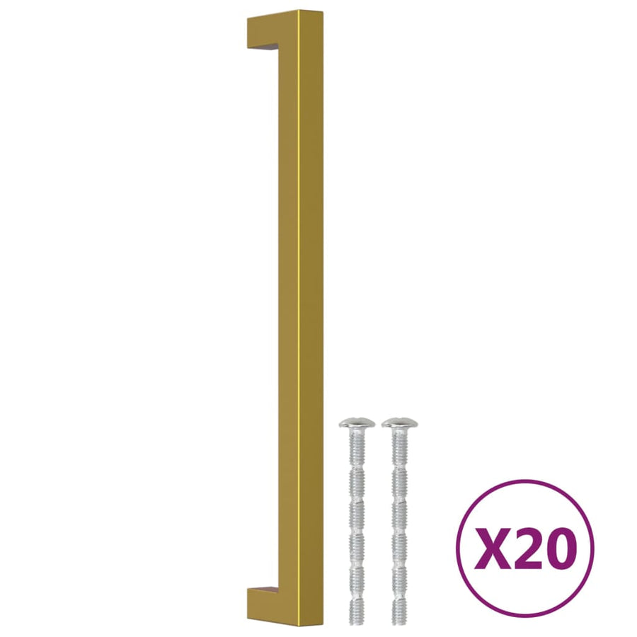 Handvatten Roestvrij Staal Kleurig 20 224 mm Goud