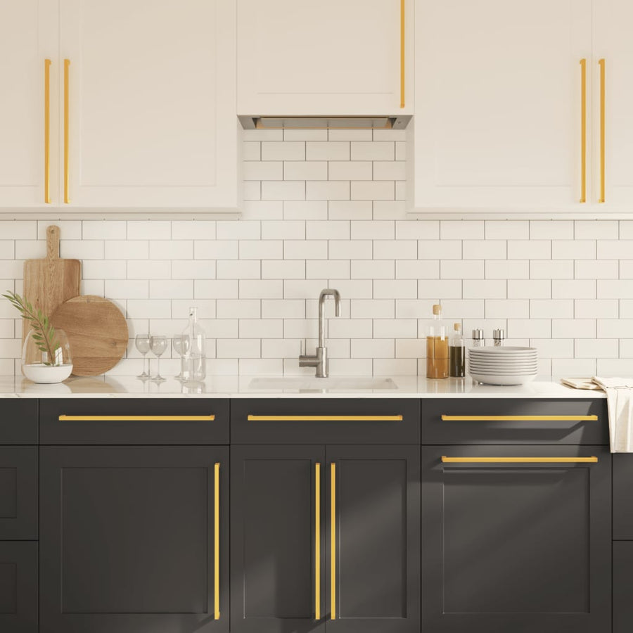 Handvatten Roestvrij Staal Kleurig 20 480 mm Goud