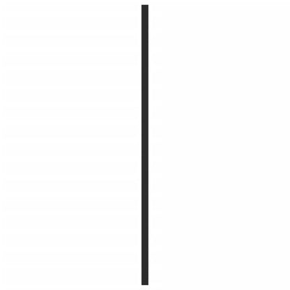Handvatten Roestvrij Staal 20 480 mm Zwart