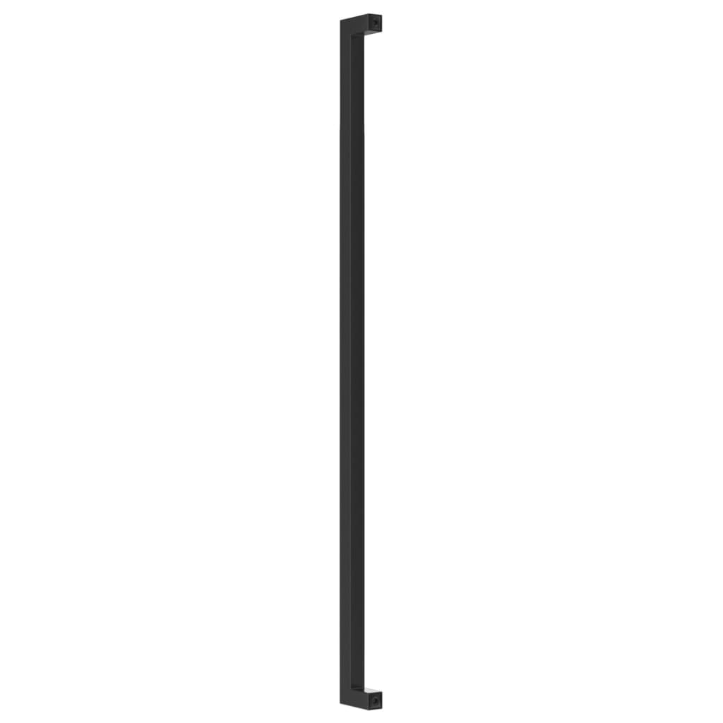 Handvatten Roestvrij Staal 20 480 mm Zwart