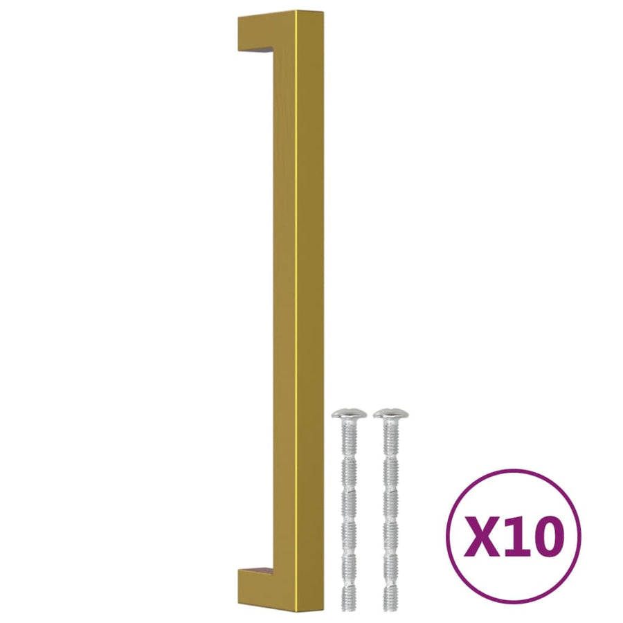 Handvatten Roestvrij Staal Kleurig 10 192 mm Goud