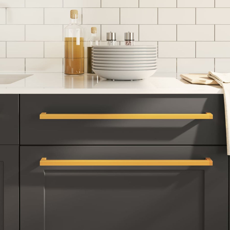 Handvatten Roestvrij Staal Kleurig 10 480 mm Goud