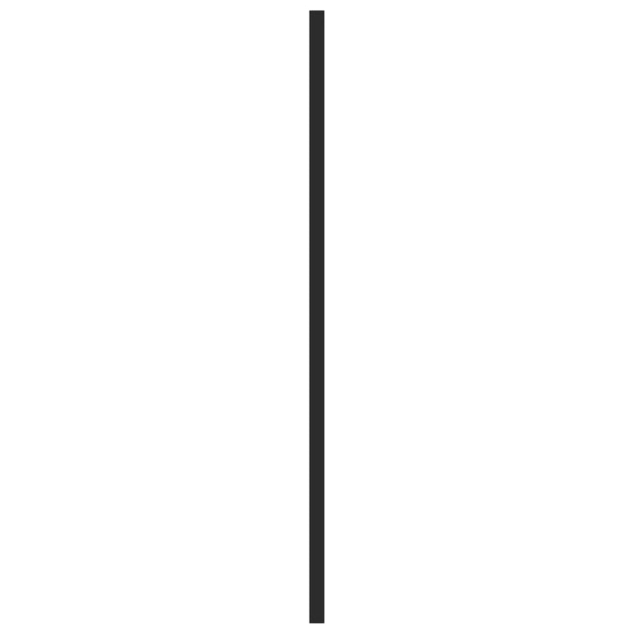 Handvatten Roestvrij Staal 10 480 mm Zwart