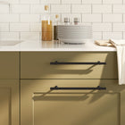 Handles 20 pcs 224 mm stainless steel black