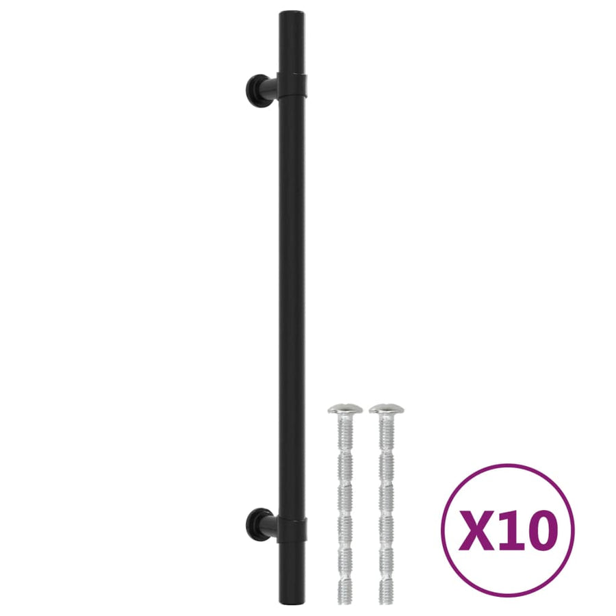 Handvatten Roestvrij Staal 10 192 mm Zwart