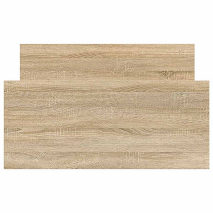 Bedframe Zonder Matras Hout Kleurig Sonoma Eiken 90 x 190 cm