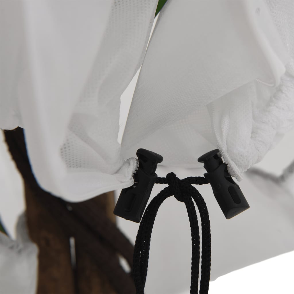 Plantenhoezen Met Ritssluiting 2 St 70 G/M² 1,55X1,55 M